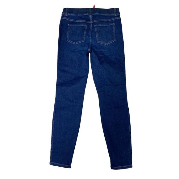 SPANX ankle skinny jeans in Midnight Shade sz M Jean-ish - Picture 3 of 7